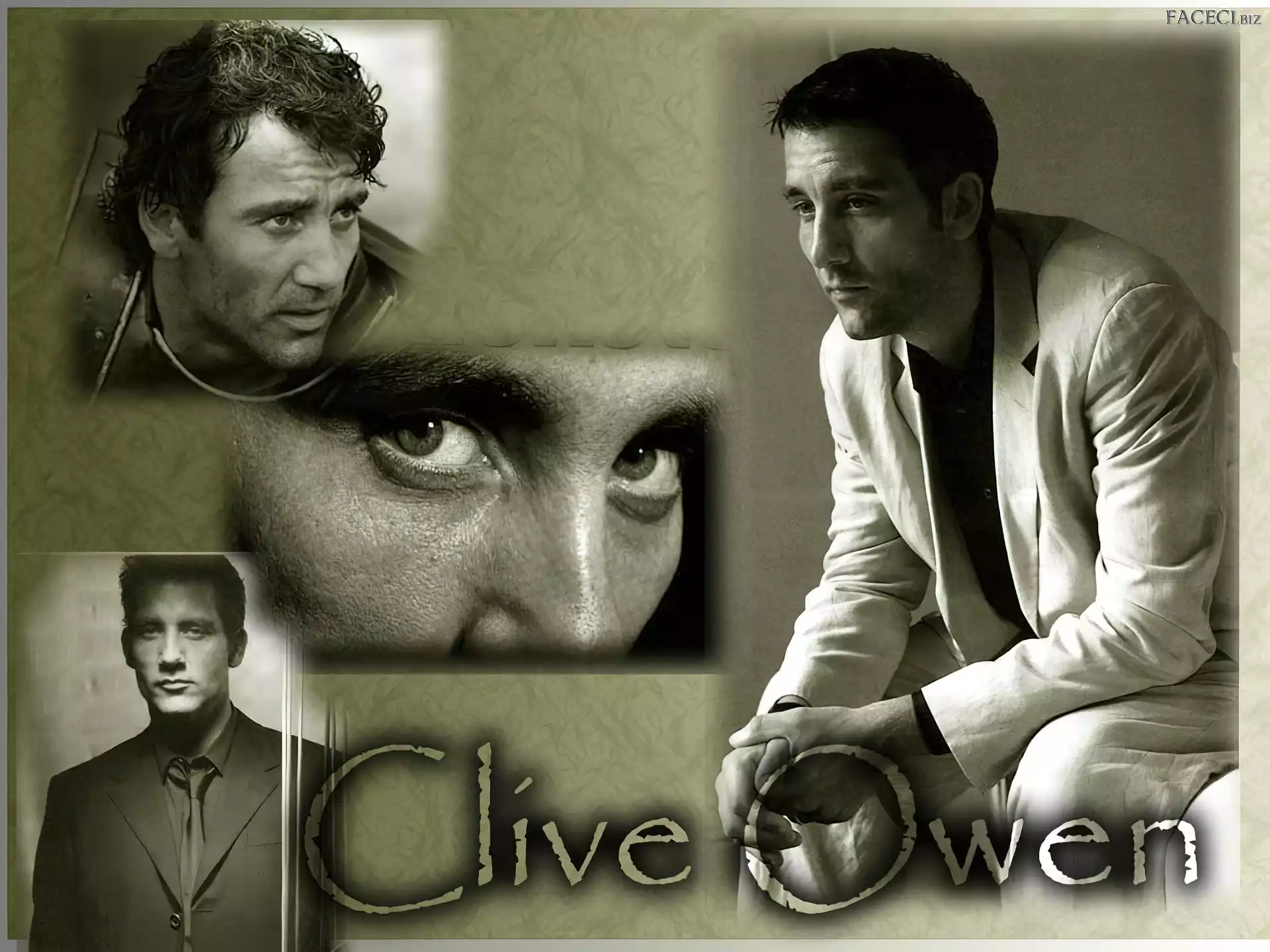 jasny garnitur, Clive Owen