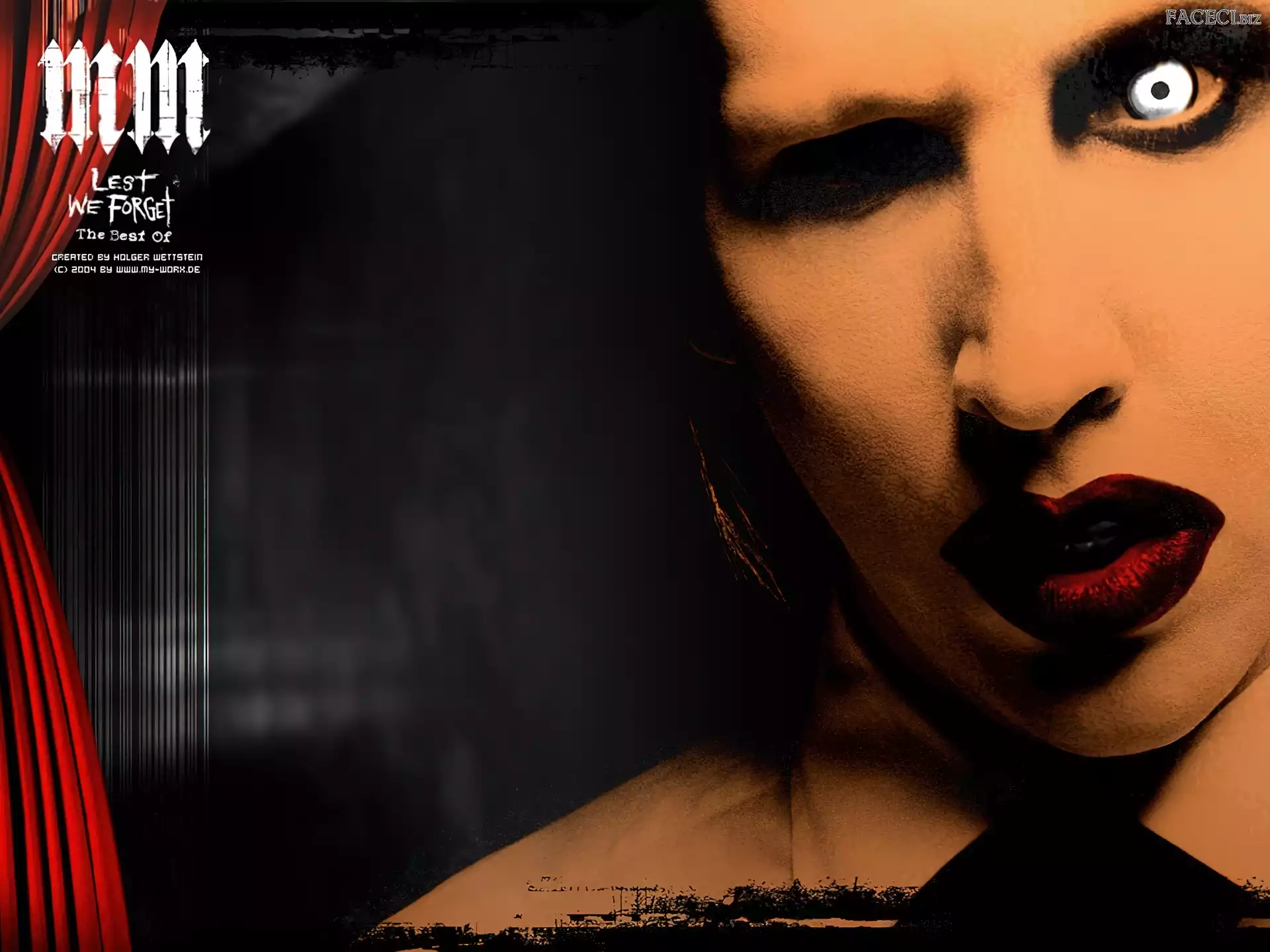 Oko, Marilyn Manson, Szklane