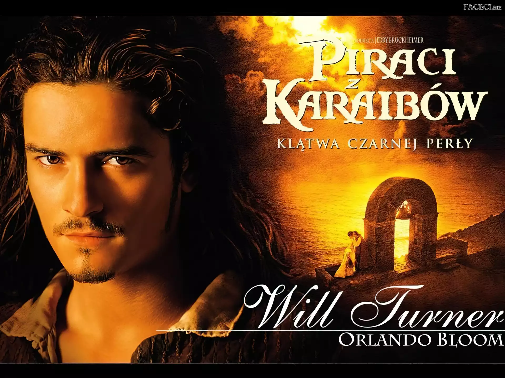 Orlando Bloom, zachód, Piraci Z Karaibów